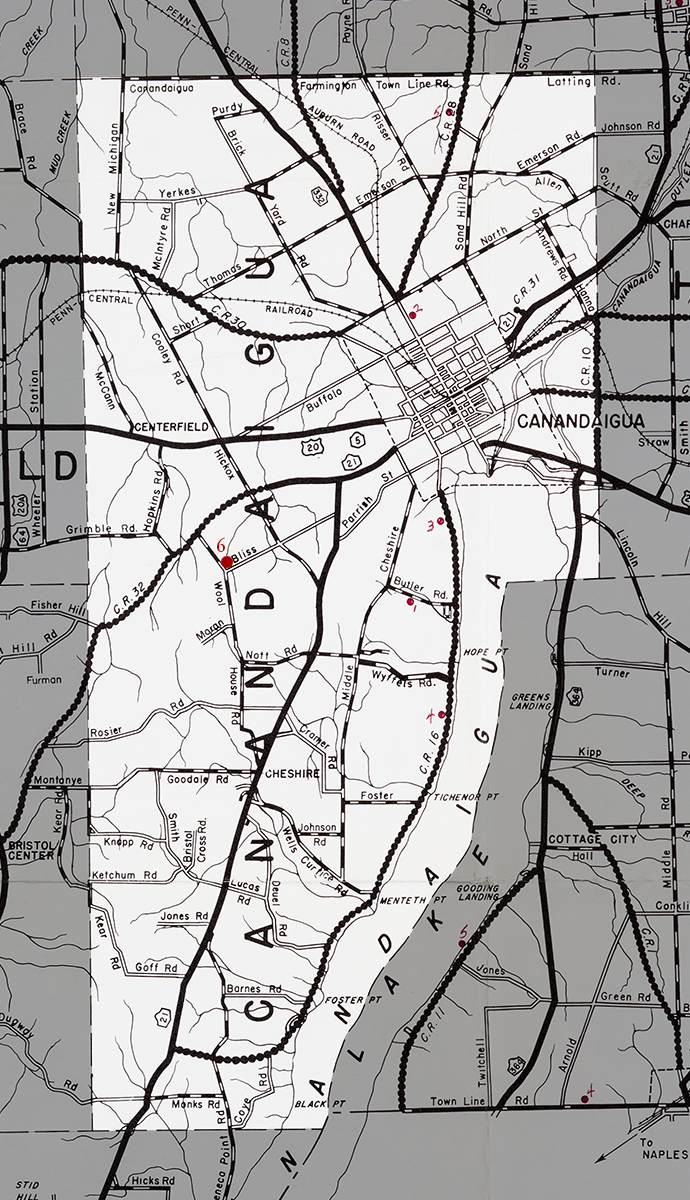 Town of Canandaigua Map